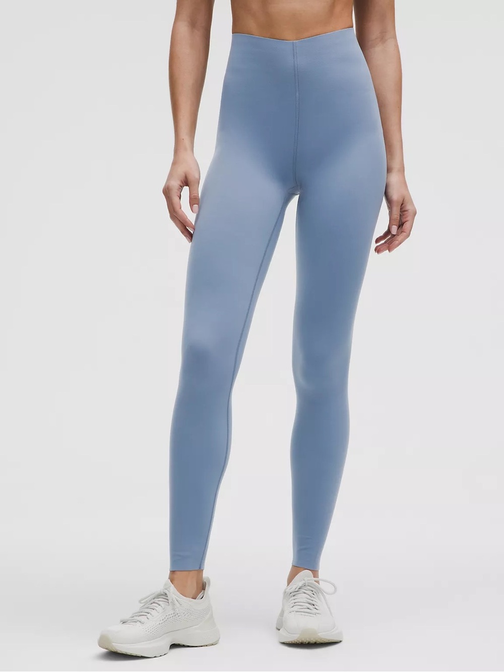 High-Rise Blue Sculpting Leggings
